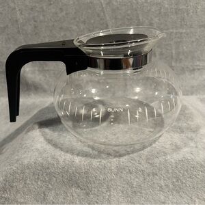 BUNN 6 Cup Replacement Glass Pot for Bunn Coffeemakers. Excellent Condition!